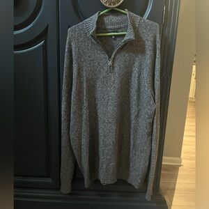 Gray Quarter Zip from Croft&Barrow